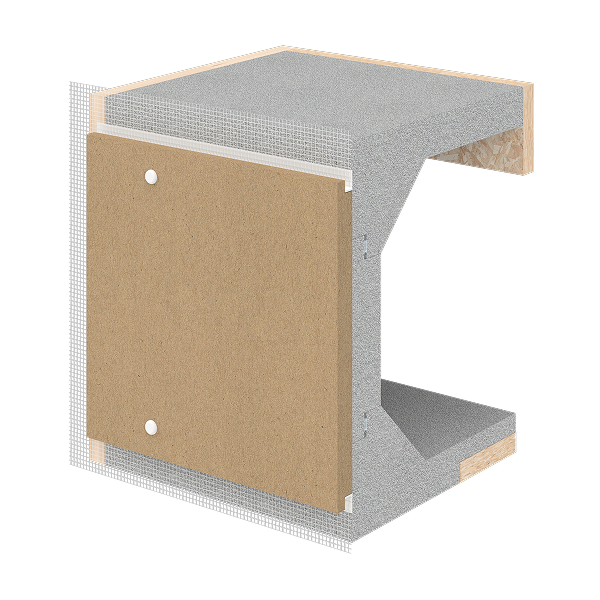 EVERBOX - Cassonetto MDF Battente